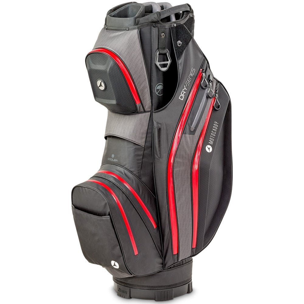 Motocaddy '26 Dry Series Waterproof Cart Bag - Black/Red