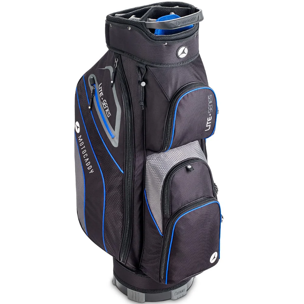 Motocaddy '26 Lite Series Cart Bag - Black/Blue - Image 3