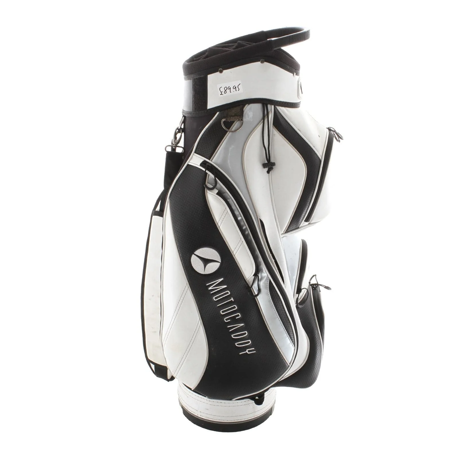 Motocaddy Cart Bag - White/Black - Image 3