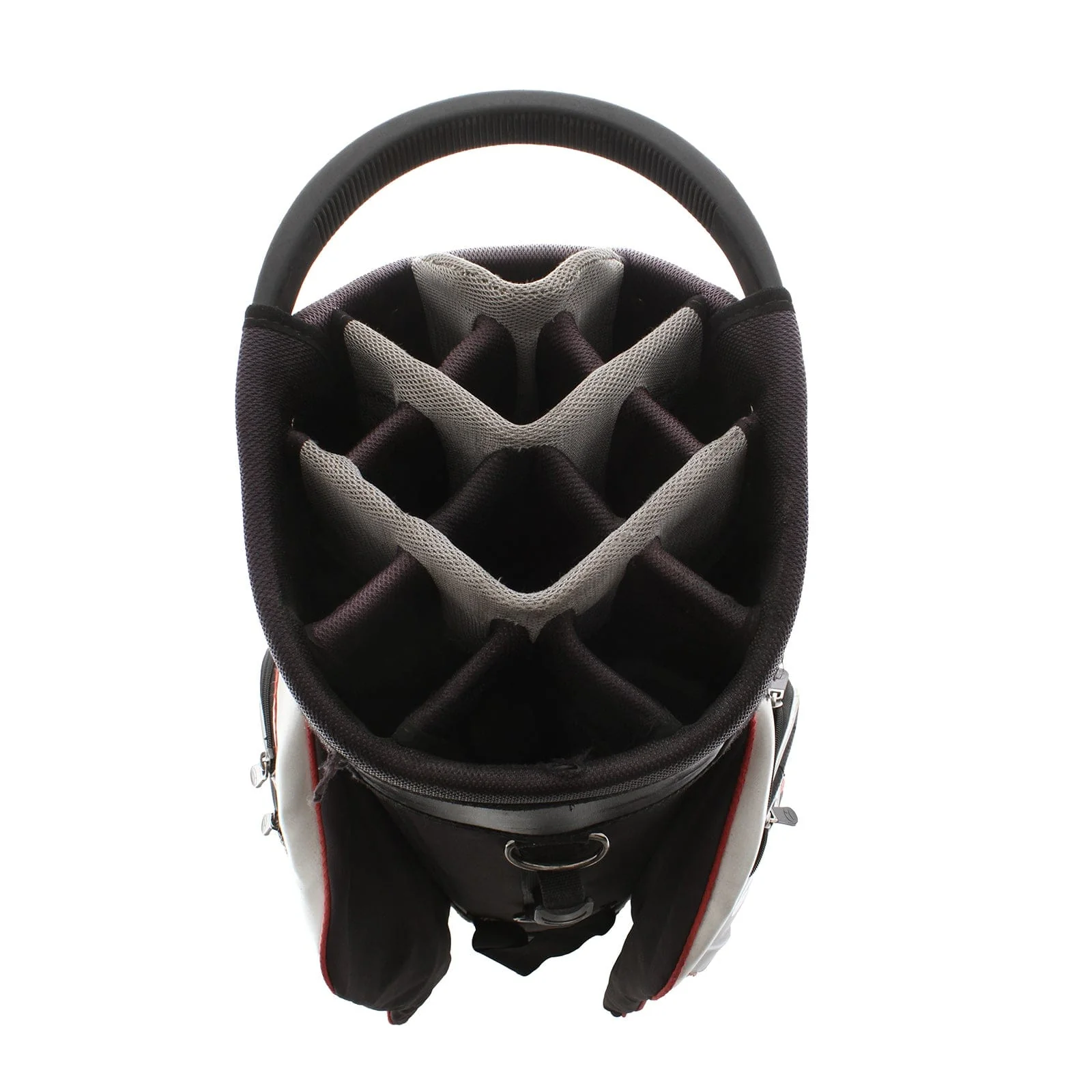 Motocaddy Cart Bag - White/Black/Red - Image 2