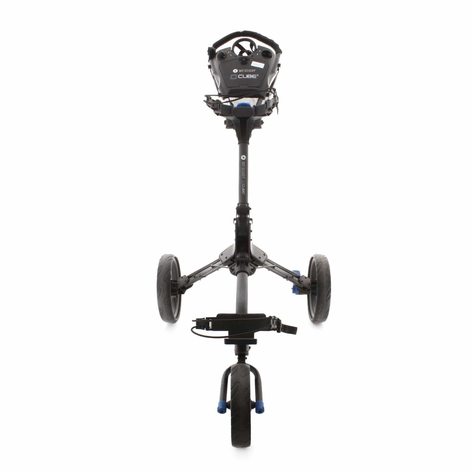 Motocaddy Cube 3-Wheel Push/Pull Trolley - Black/Blue - Image 2