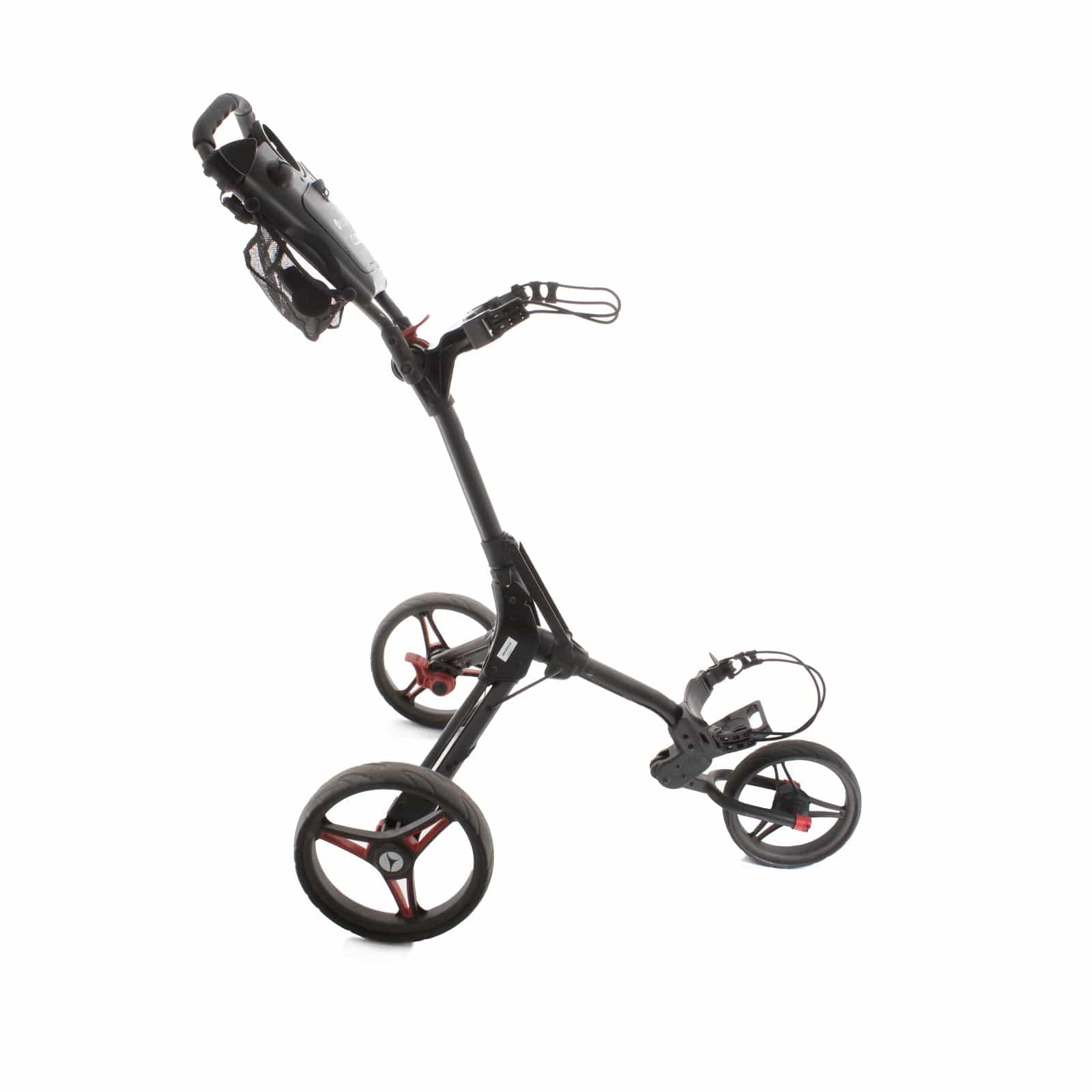 Motocaddy Cube 3-Wheel Push/Pull Trolley - Black/Red - Image 3