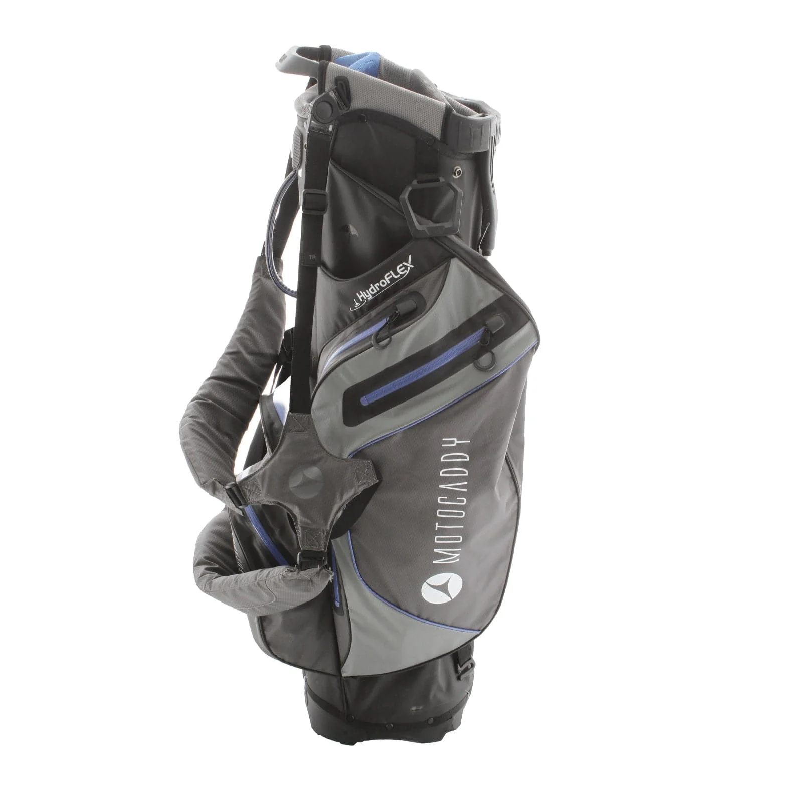 Motocaddy Hydroflex Stand Bag - Black/Blue - Image 2