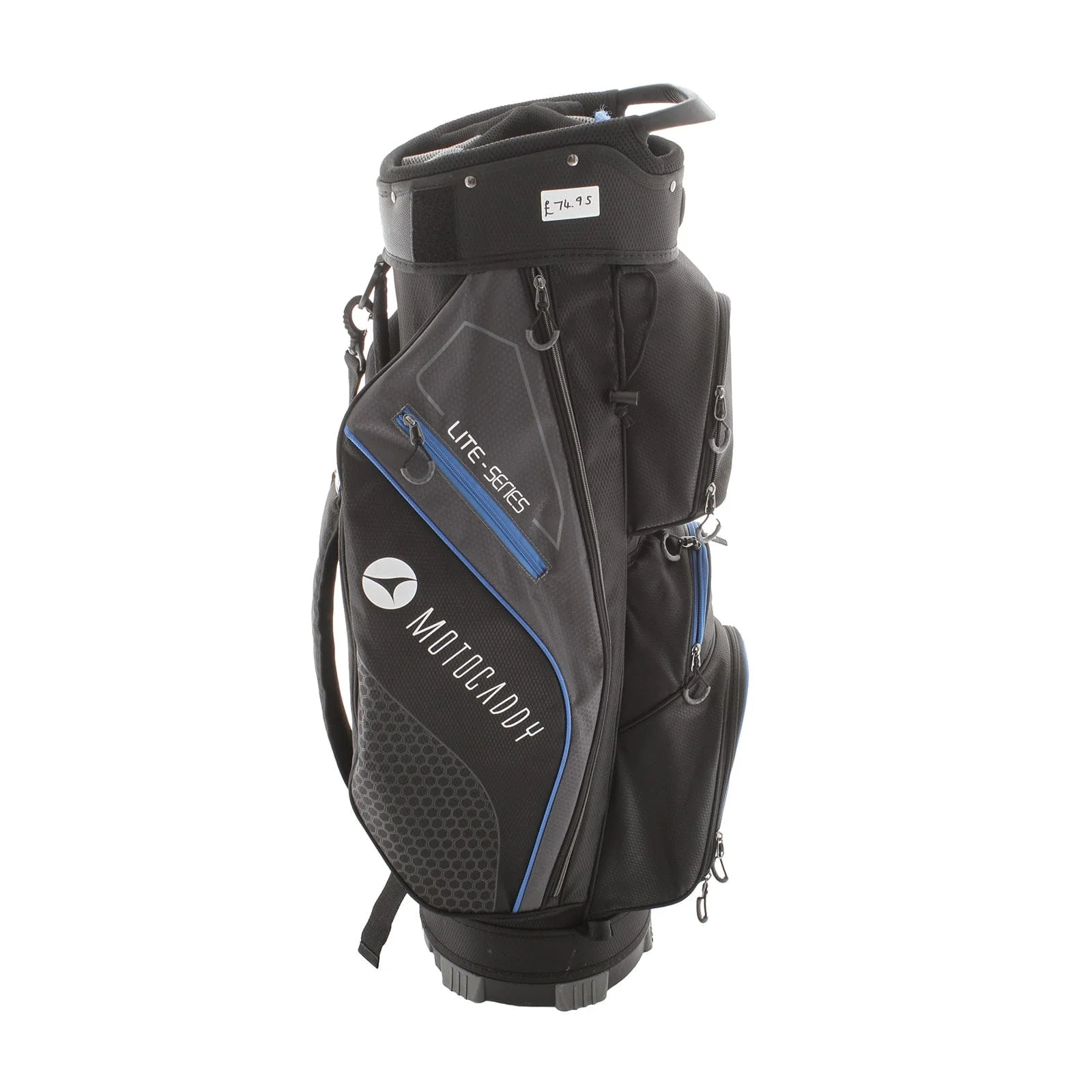 Motocaddy Lite Series Cart Bag - Black/Blue - Image 3