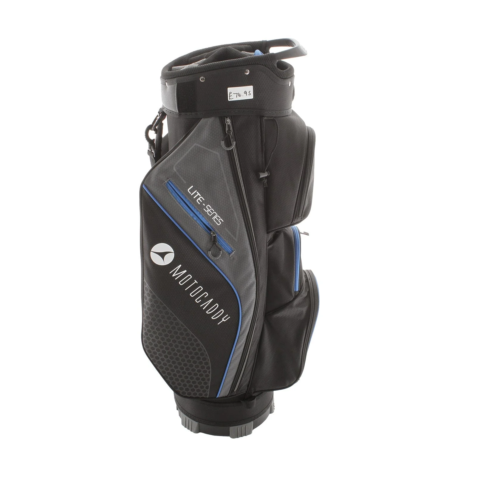 Motocaddy Lite Series Cart Bag - Black/Blue - Image 3