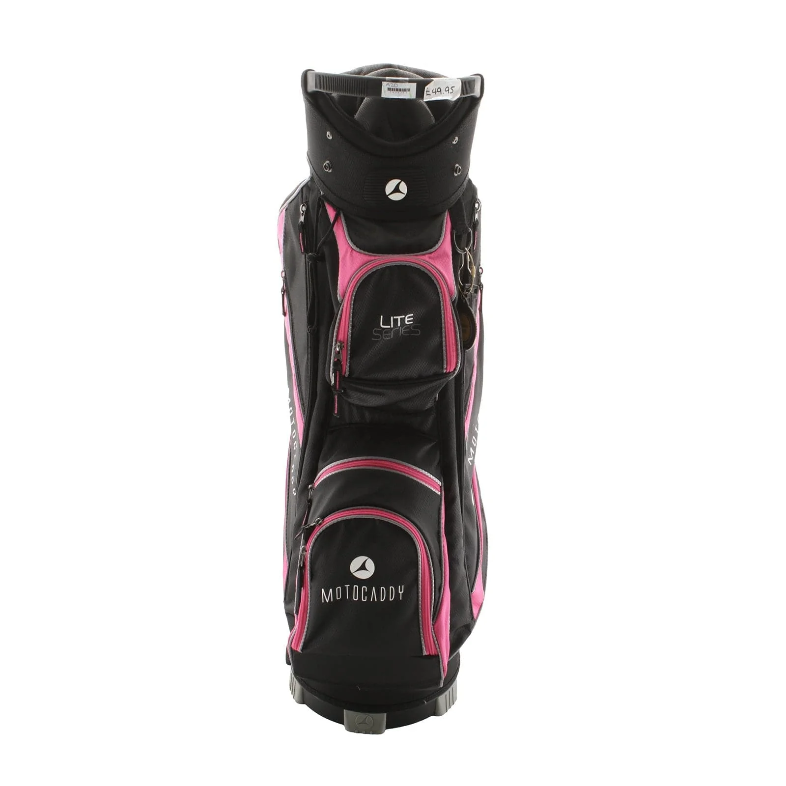 Motocaddy Lite Series Cart Bag - Black/Pink - Image 4