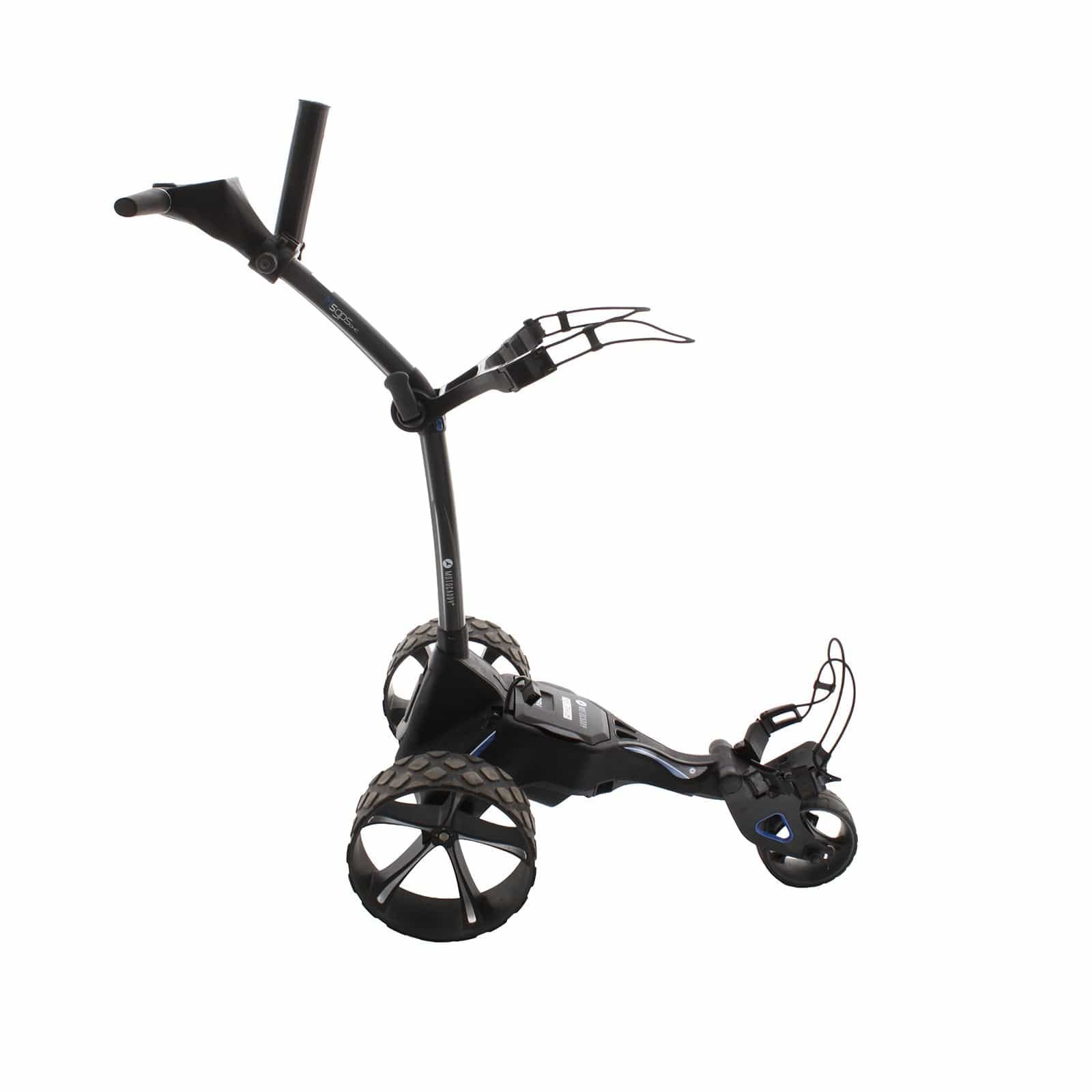 Motocaddy M5 GPS DHC 3-Wheel Electric Trolley 18 Hole Lithium - Black/Blue/Grey - Image 3