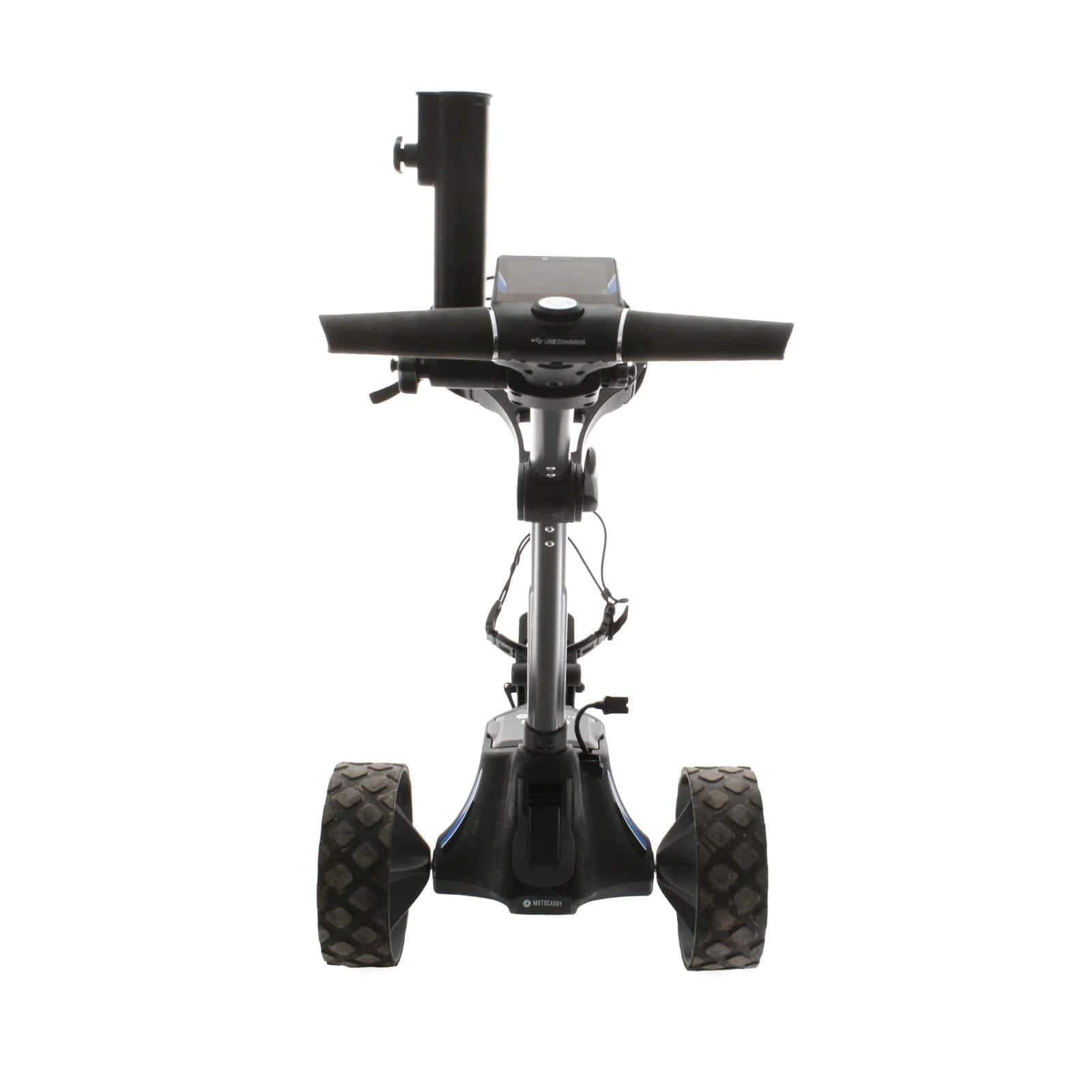 Motocaddy M5 GPS DHC 3-Wheel Electric Trolley 18 Hole Lithium - Black/Blue/Grey - Image 4