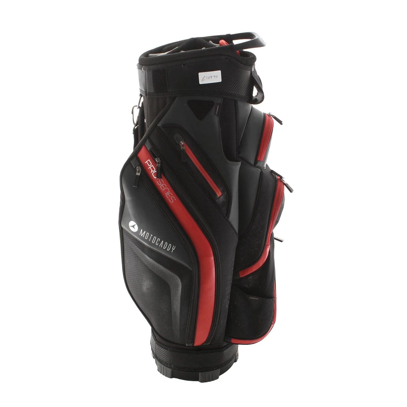 Motocaddy Pro Series Cart Bag - Black/Red - Image 3