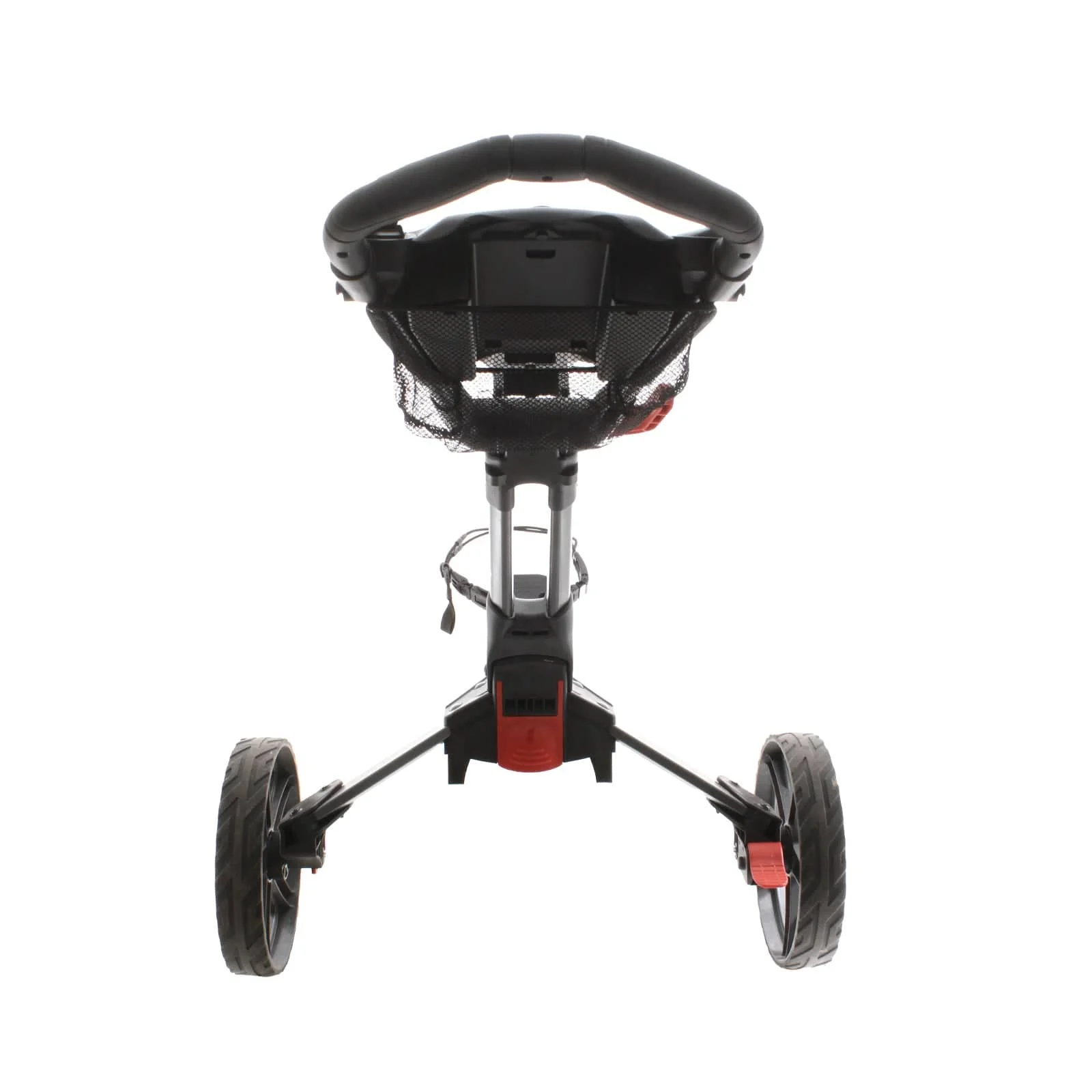 Motocaddy QB2 3-Wheel Push/Pull Trolley - Black/Red - Image 4