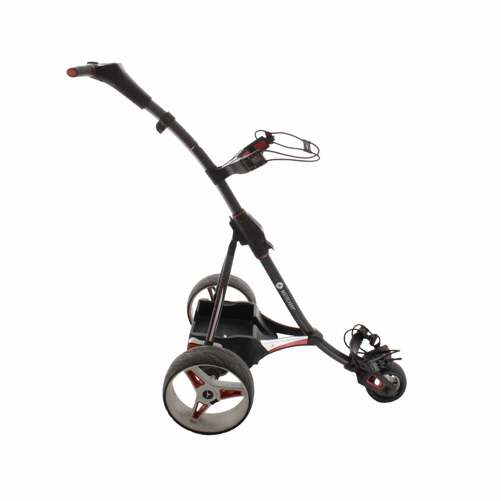 Motocaddy S1 3-Wheel Electric Trolley 18 Hole Lead Acid - Black - Image 3