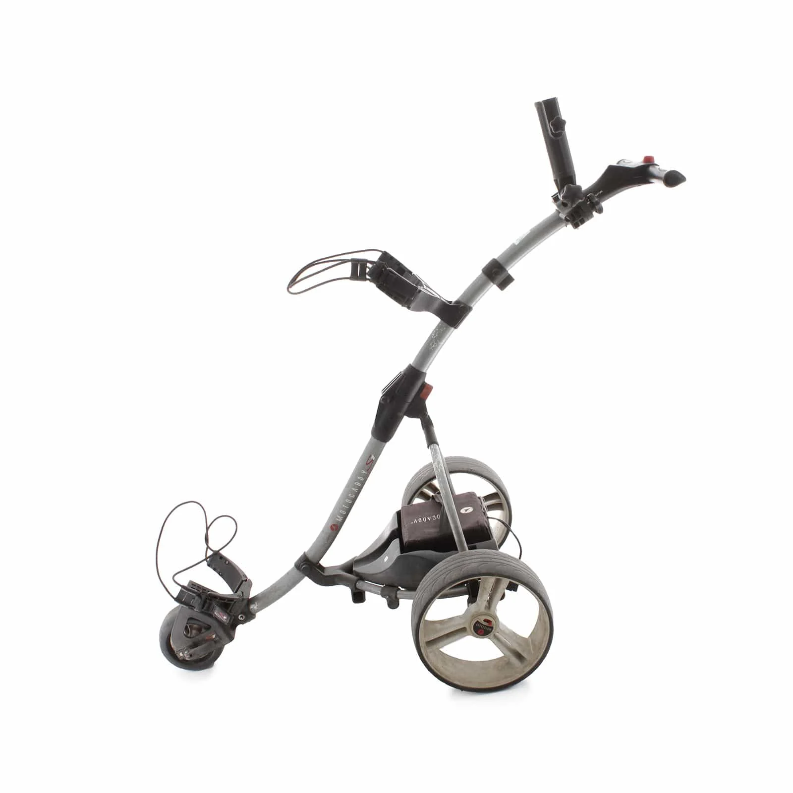 Motocaddy S1 3-Wheel Electric Trolley 18 Hole Lead Acid - Grey - Image 2