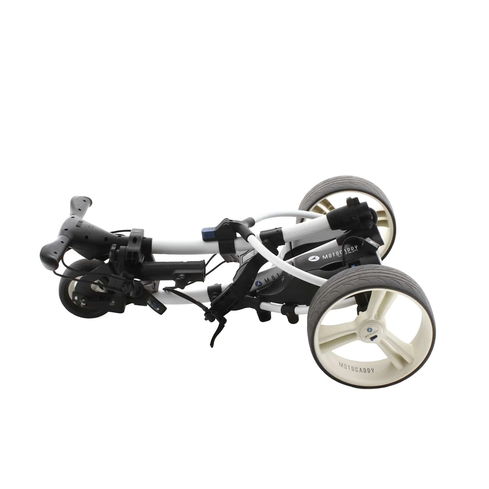 Motocaddy S3 Digital 3-Wheel Electric Trolley 18 Hole Lithium - White/Blue - Image 3