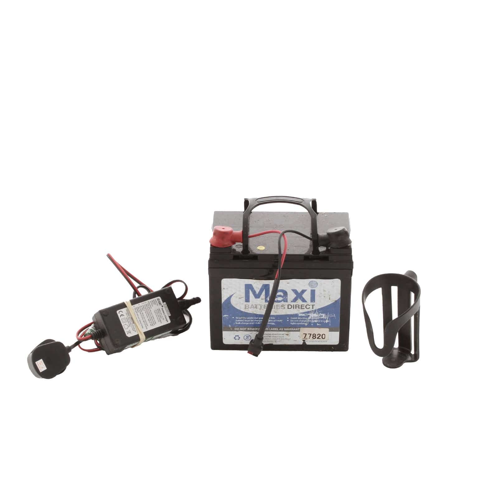 Motocaddy S3 Pro 3-Wheel Electric Trolley 27 Hole Lead Acid - Black/Blue - Image 6