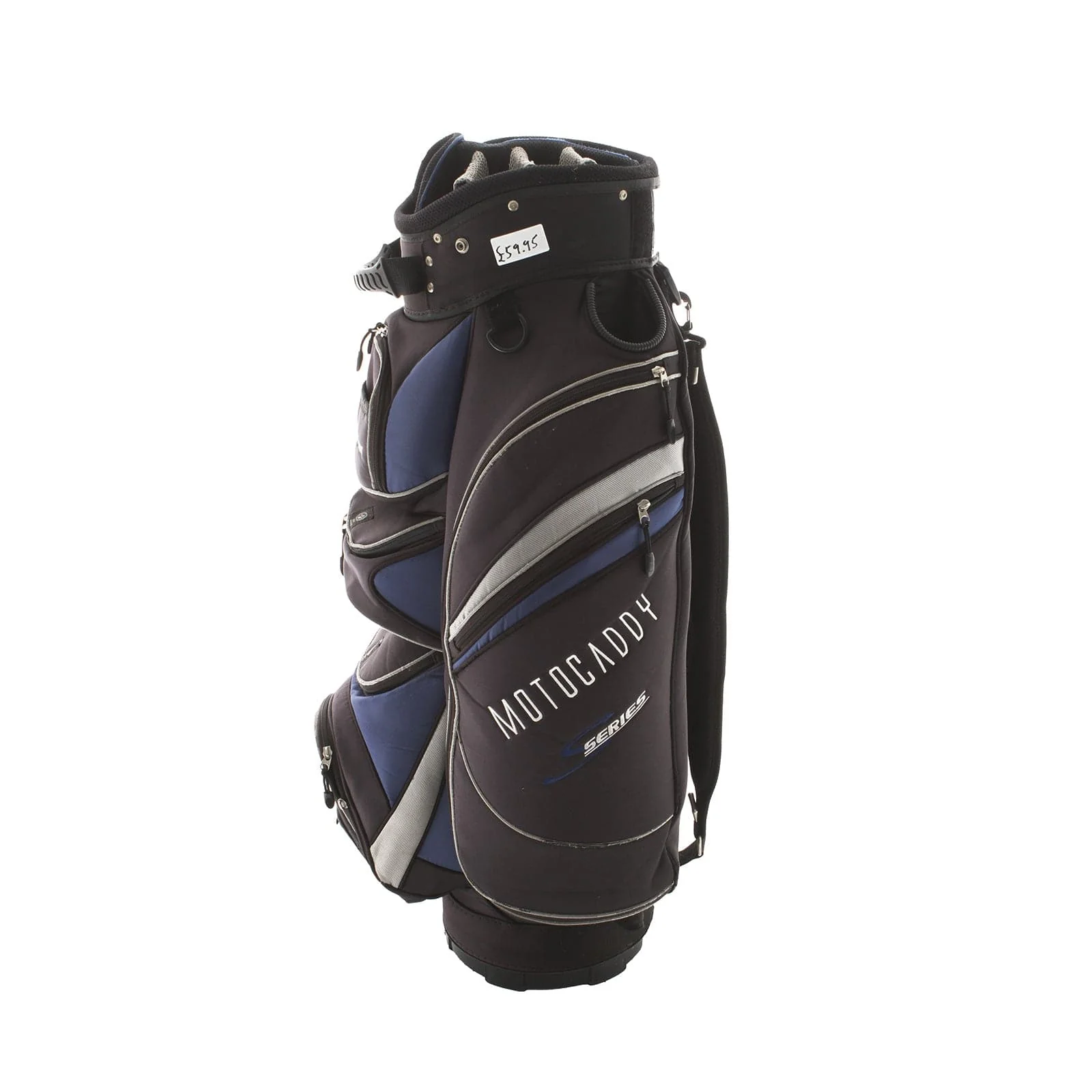 Motocaddy Series Cart Bag - Black/Blue