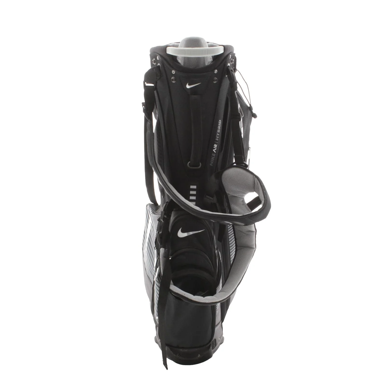 Nike Air Hybrid Stand Bag - Black/Grey/Silver - Image 5