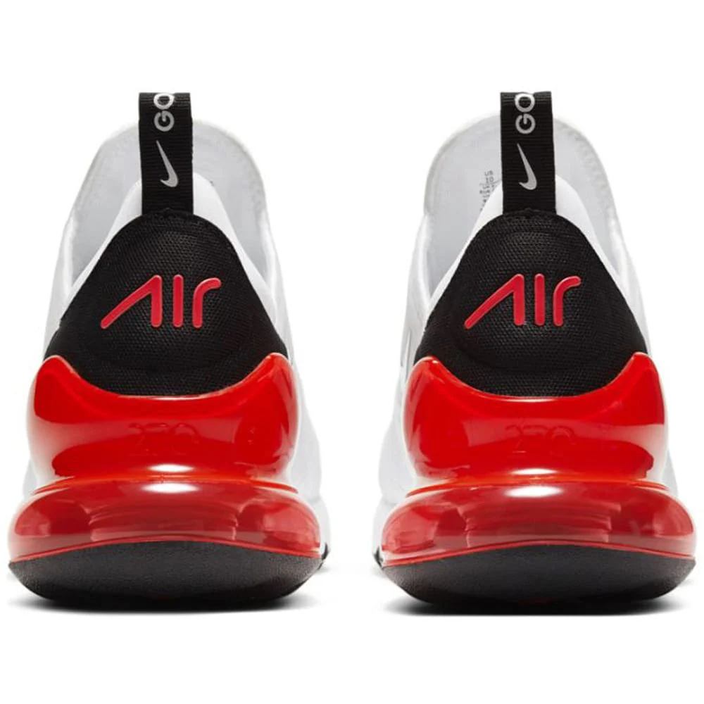 Nike Air Max 270 G Spikeless Shoes - White/Cool Grey/Black/Red - Image 5