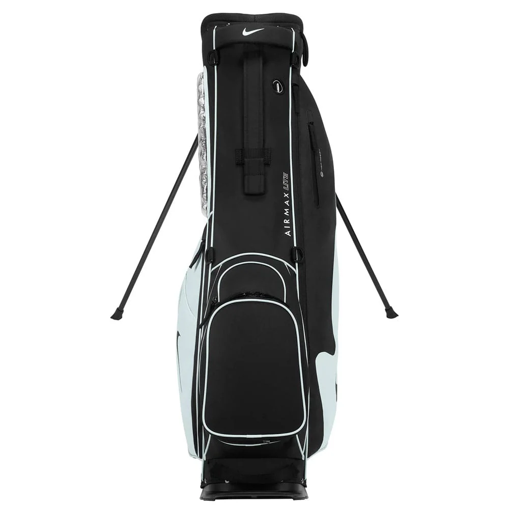 Nike Air Max Lite Stand Bag - Black/Pure Platinum/Black - Image 4
