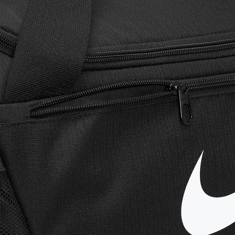 Nike Brasilia 9.5 Training Duffel Bag (Small) - Black/Black/White - Image 10