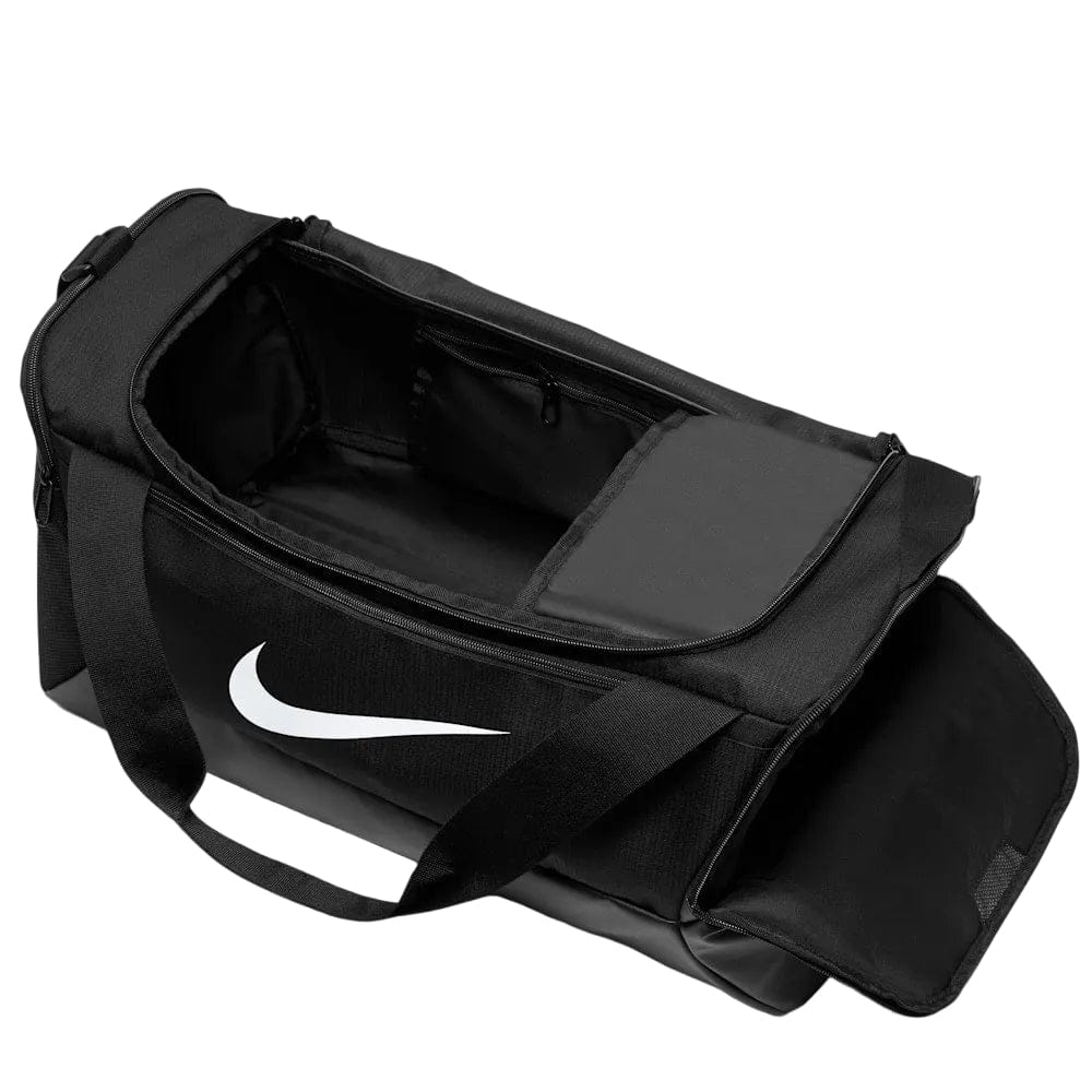 Nike Brasilia 9.5 Training Duffel Bag (Small) - Black/Black/White - Image 5