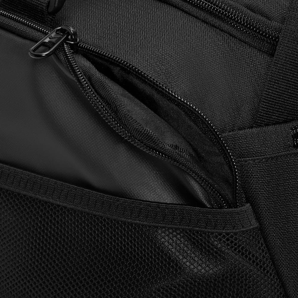 Nike Brasilia 9.5 Training Duffel Bag (Small) - Black/Black/White - Image 7