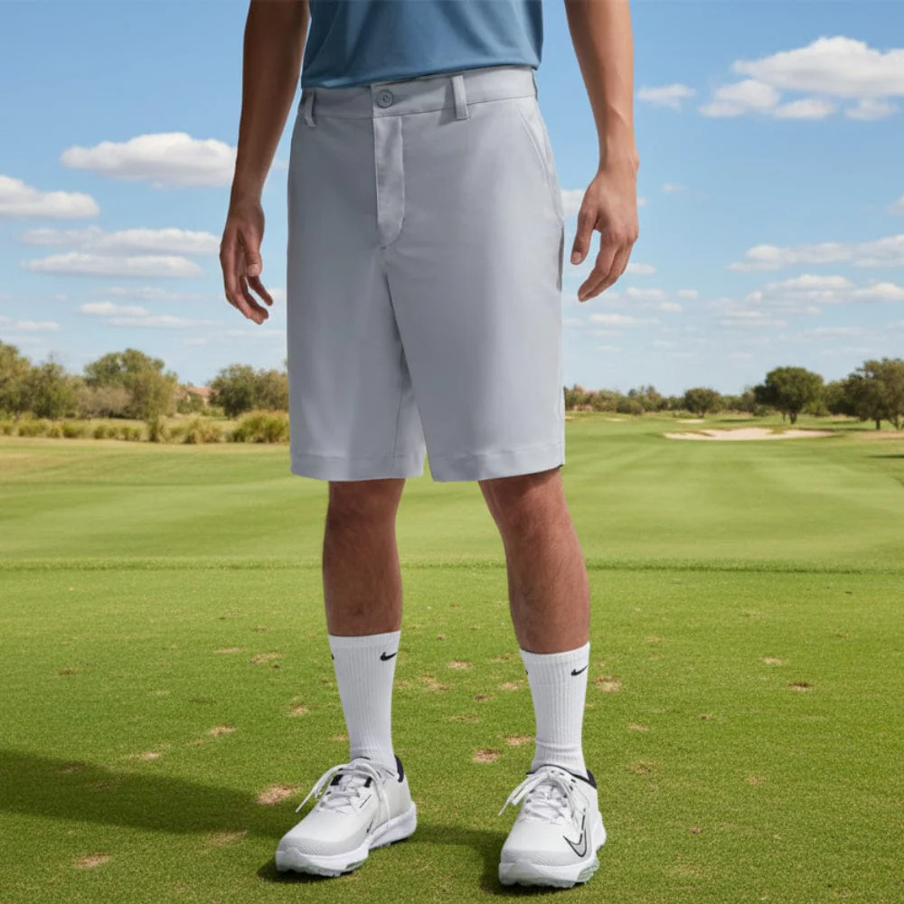 Nike Dri-Fit Velocity Shorts - Wolf Grey/Wolf Grey/Wolf Grey - Image 3