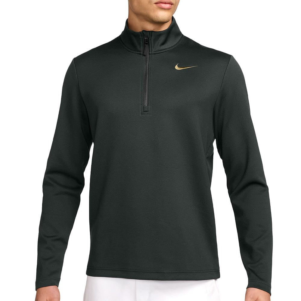 Nike Dri-Fit Victory Therma-Fit 1/2 Zip Pullover - Night Forrest/Olive Flak
