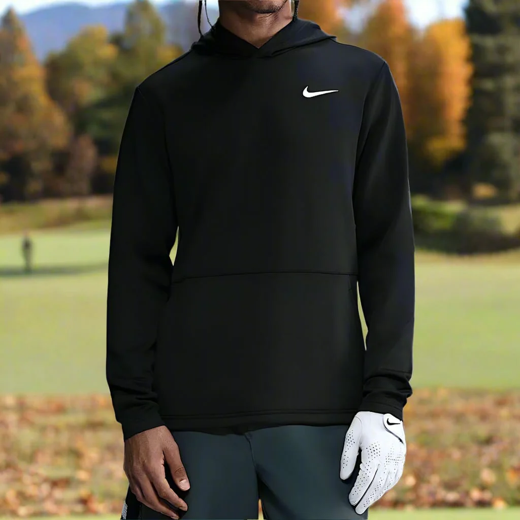 Nike Dri-Fit Victory Therma-Flex Hoodie - Black/White - Image 5