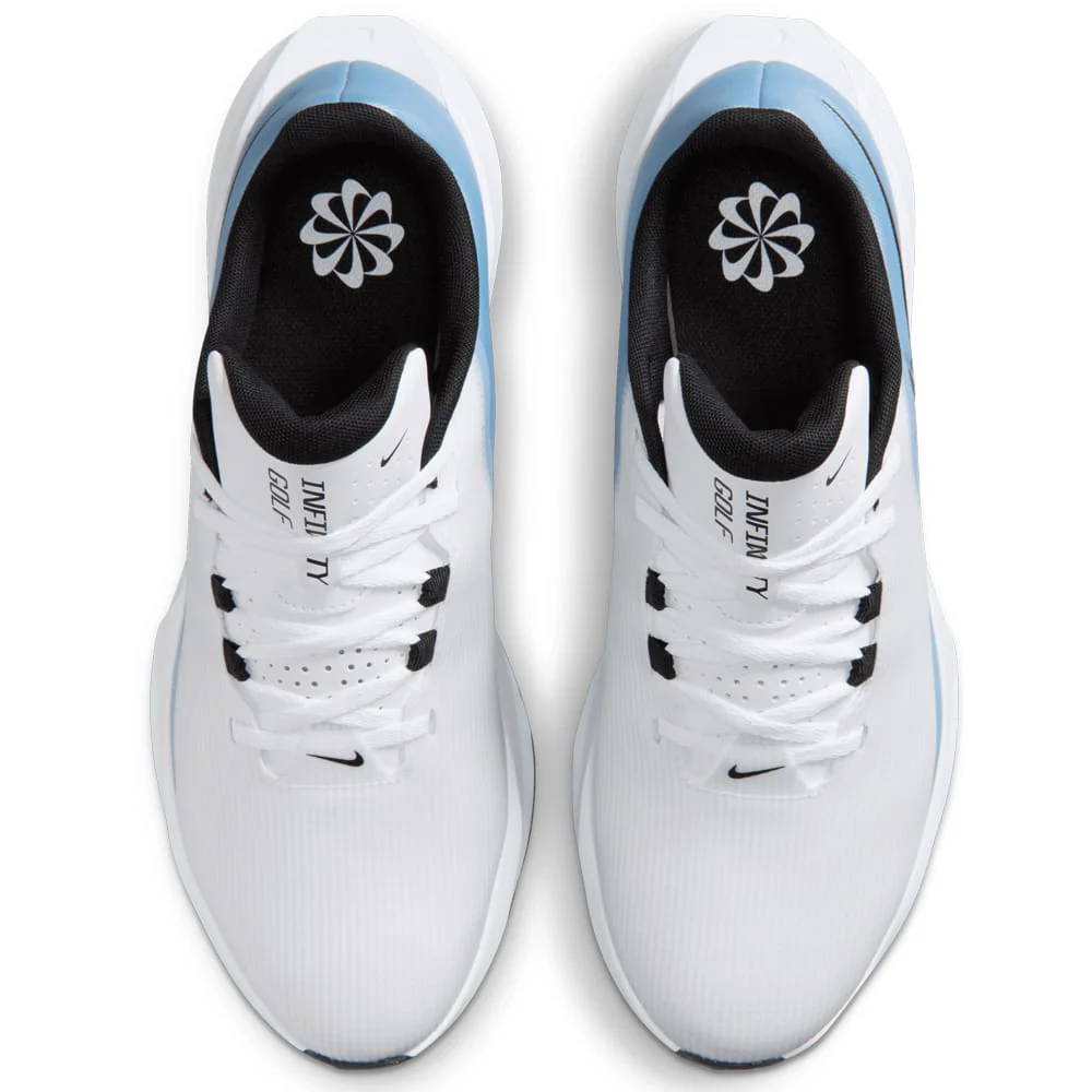 Nike Infinity G NN Spikeless Shoes - White/Metallic Silver/Work Blue - Image 11
