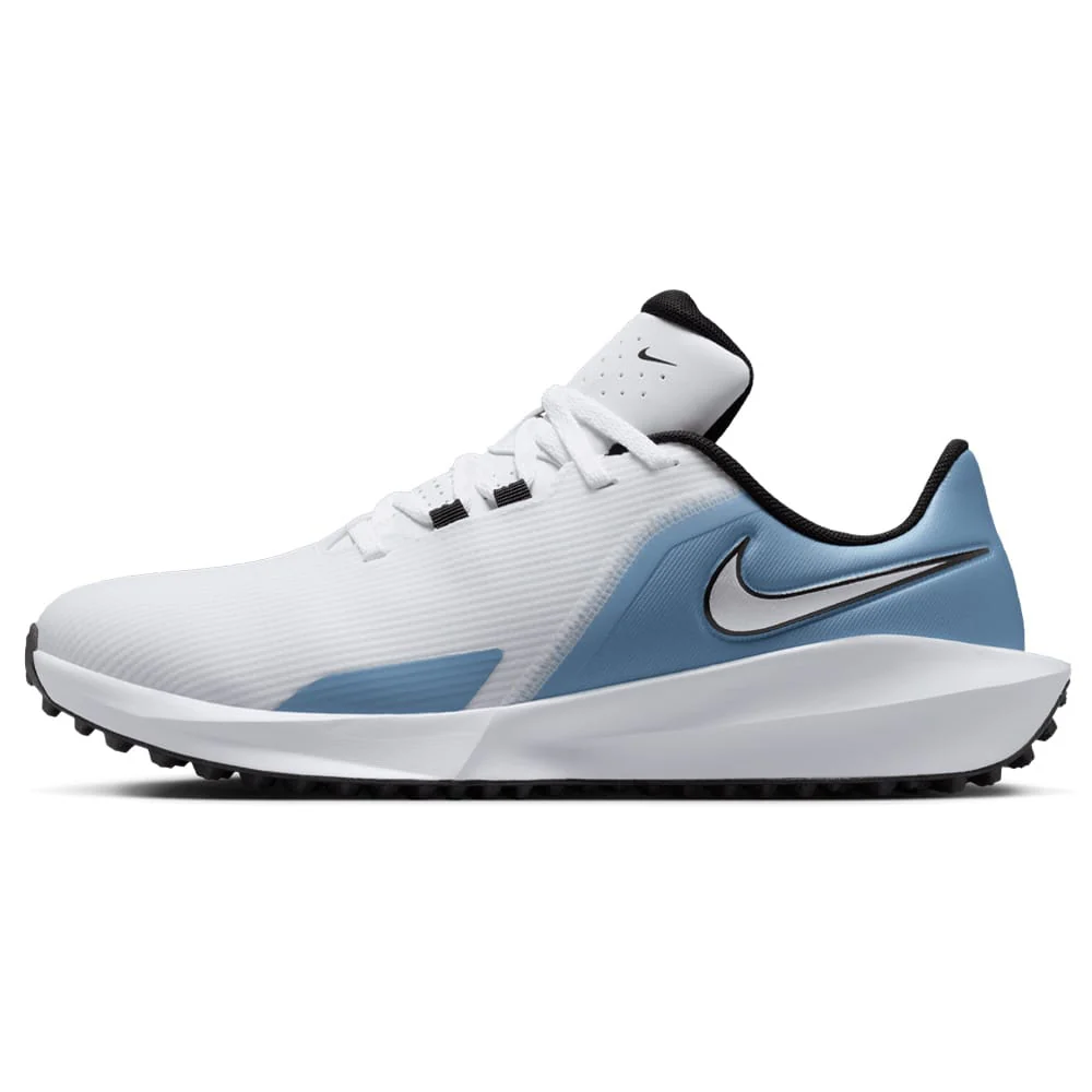 Nike Infinity G NN Spikeless Shoes - White/Metallic Silver/Work Blue - Image 2