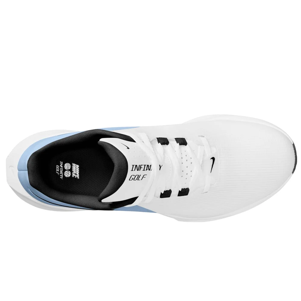 Nike Infinity G NN Spikeless Shoes - White/Metallic Silver/Work Blue - Image 6
