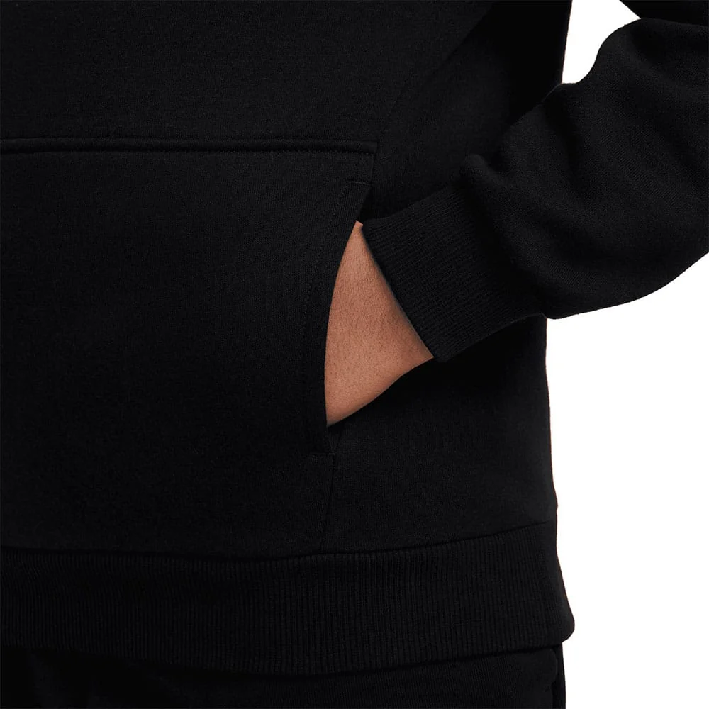 Nike Junior Sportswear Club Fleece Hoodie - Black/White - Image 6