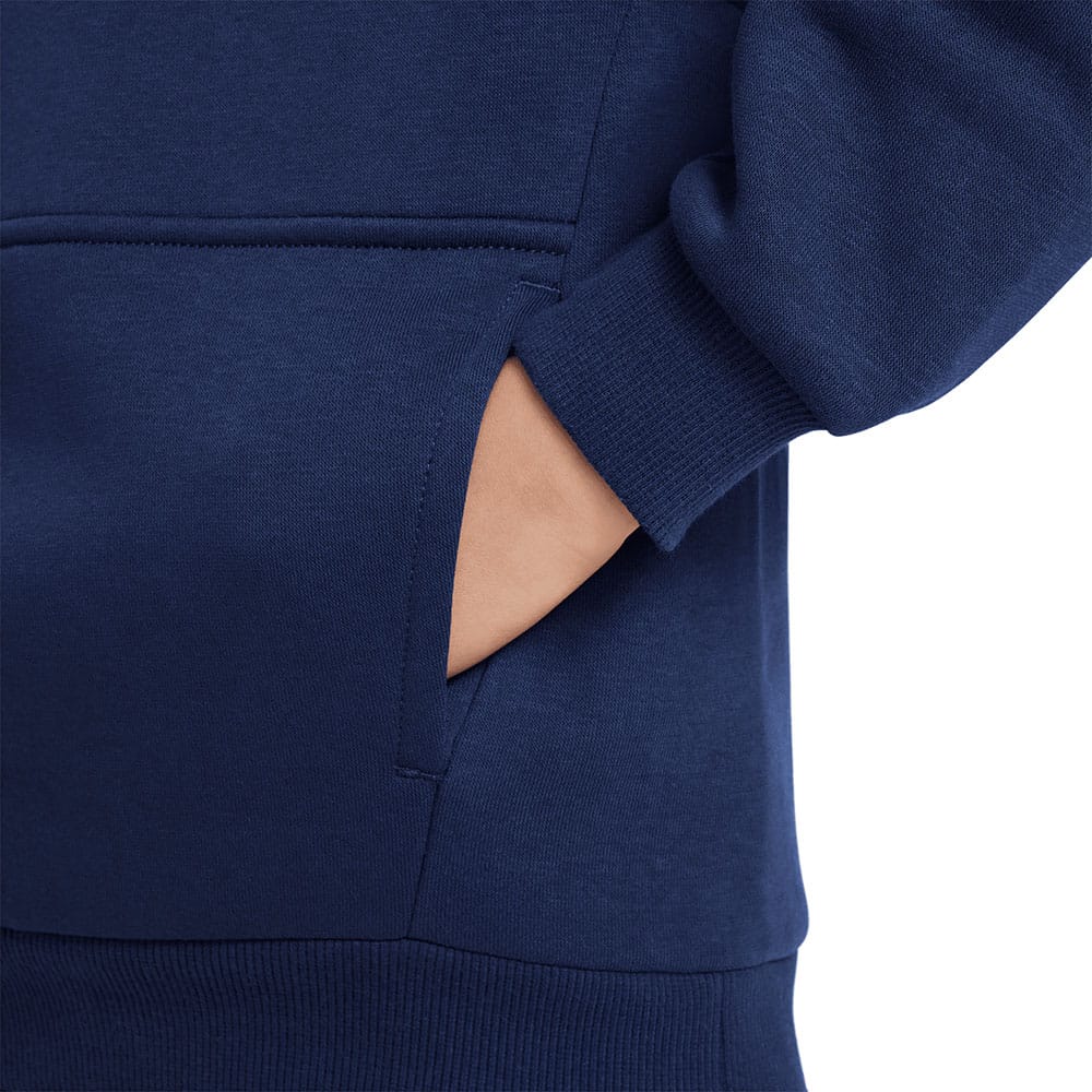 Nike Junior Sportswear Club Fleece Hoodie - Midnight Navy/White - Image 5
