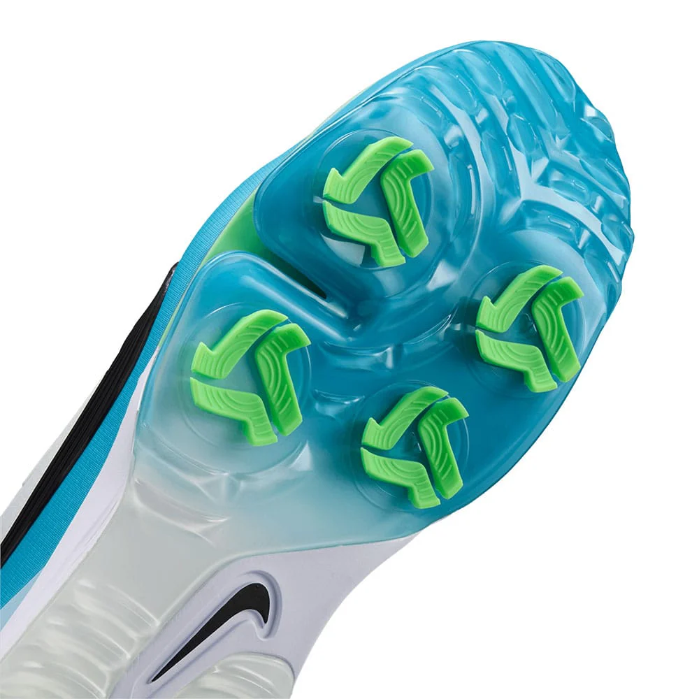Nike Next% Tour 3 Waterproof Spiked Shoes - White/Black/Summit White/Light Current Blue - Image 10