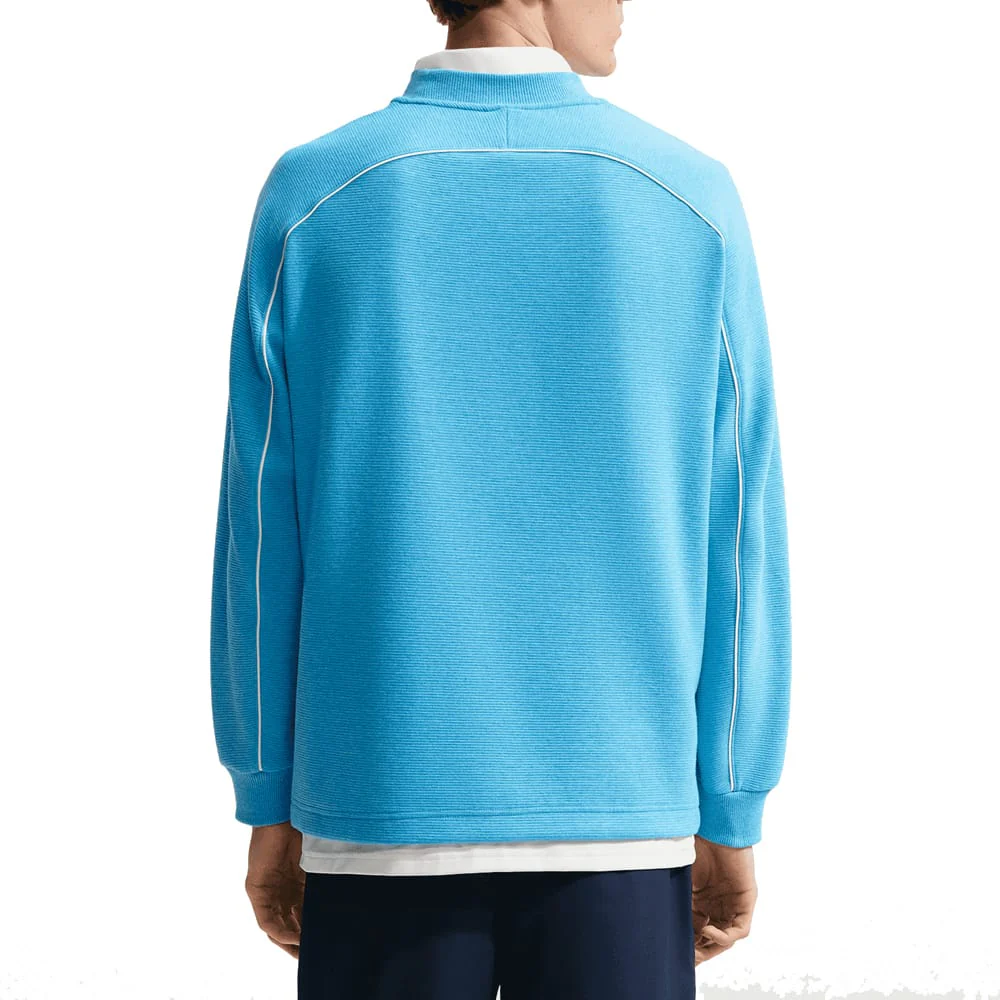 Nike Par Therma-Fit Crew Neck Pullover - Aurora Blue/White/Black - Image 2
