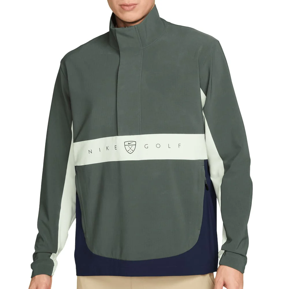 Nike Repel Golf Jacket - Camo Green/College Navy/Black