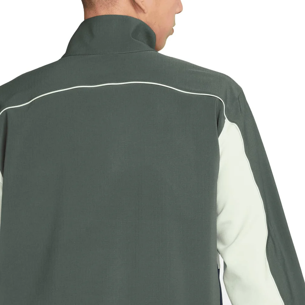 Nike Repel Golf Jacket - Camo Green/College Navy/Black - Image 3