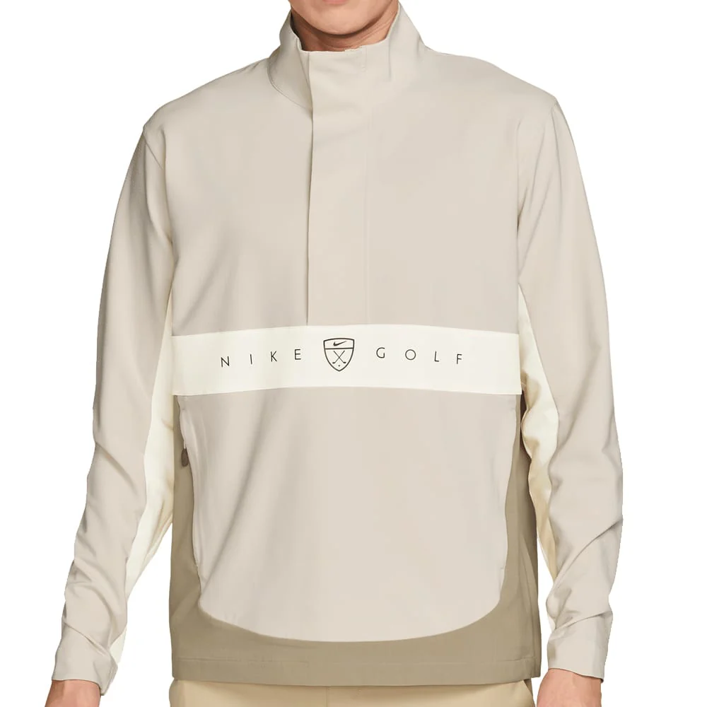 Nike Repel Golf Jacket - Light Orewood Brown/Limestone/Sail/Black