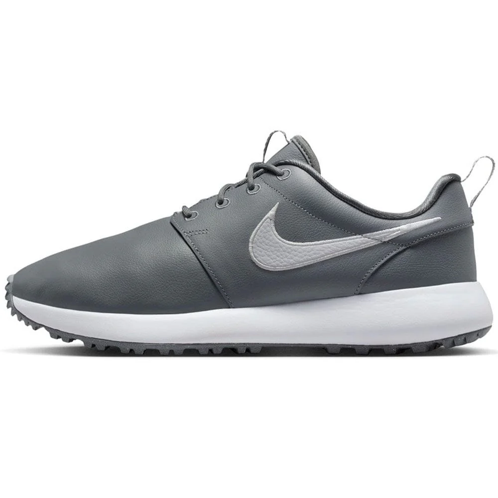 Nike Roshe Golf Premium Waterproof Spikeless Shoes - Cool Grey/White/Light Smoke Grey - Image 3