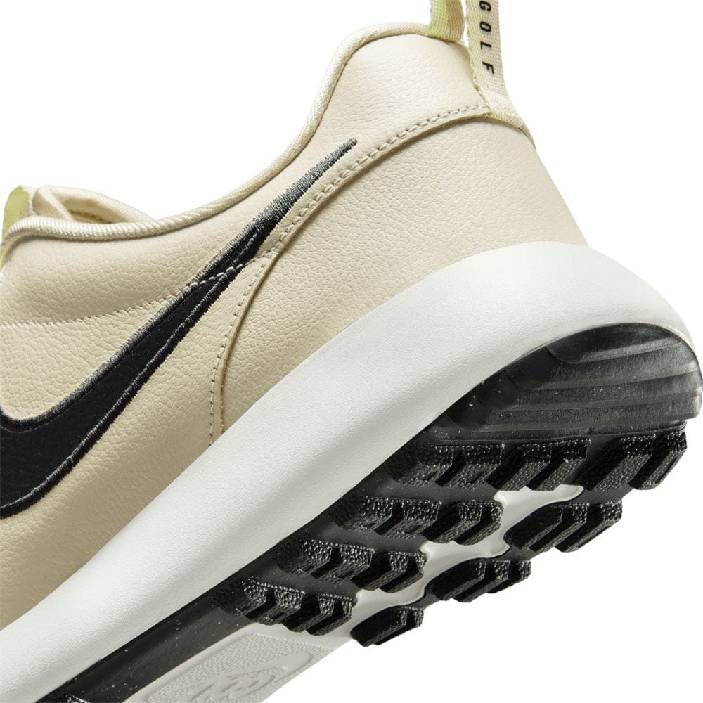 Nike Roshe Golf Premium Waterproof Spikeless Shoes - Light Khaki/Black/Light Liquid Lime/Sail - Image 7