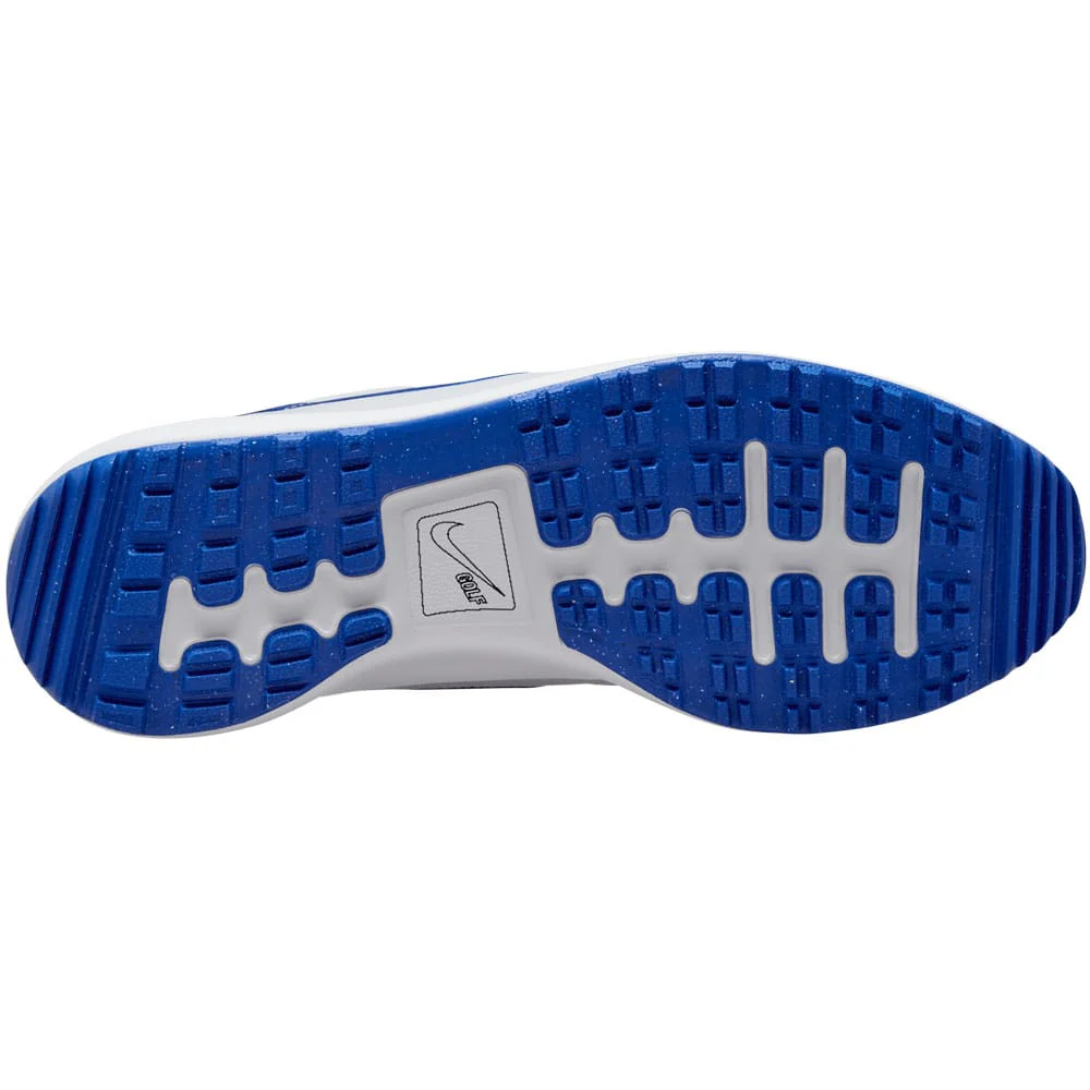 Nike Roshe Golf Premium Spikeless Shoes - Off White/Old Royal/White/Fire Red - Image 9