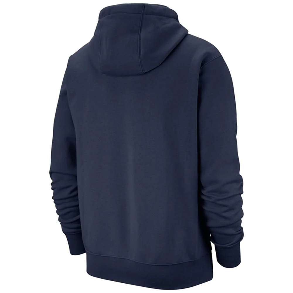 Nike Sportswear Club Fleece Hoodie - Midnight Navy/White - Image 2