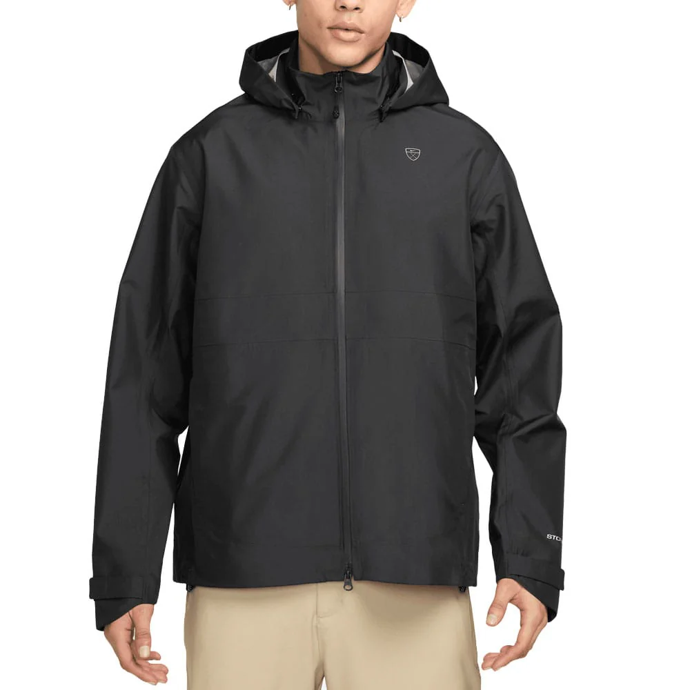 Nike Storm-Fit Adv Loose Golf Jacket - Black/Black/Black/White