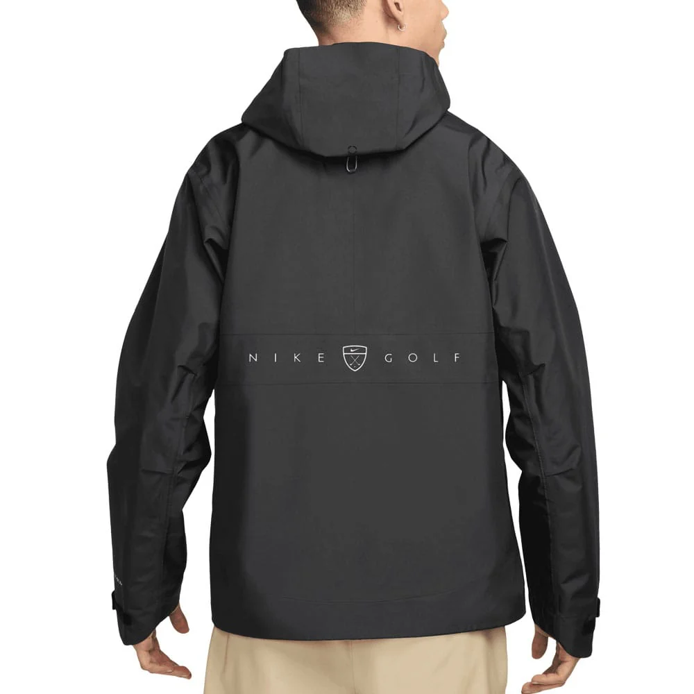 Nike Storm-Fit Adv Loose Golf Jacket - Black/Black/Black/White - Image 2