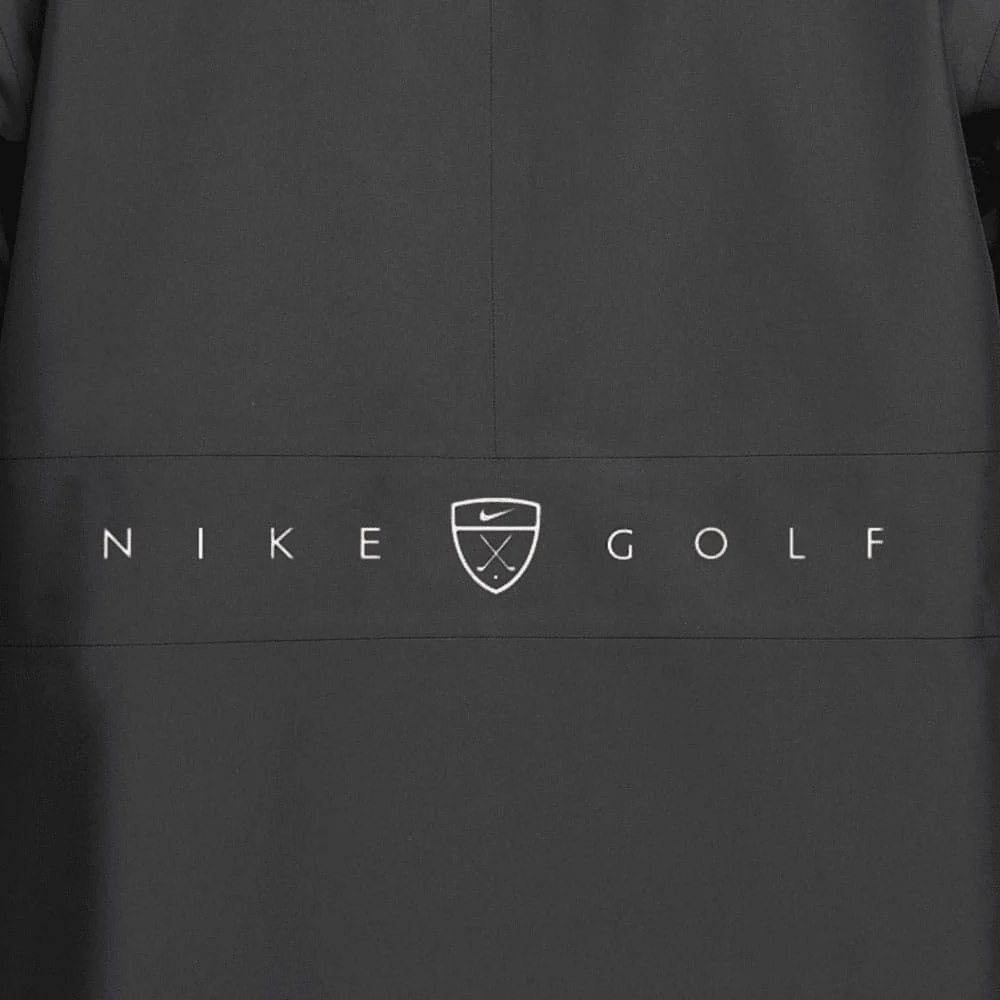 Nike Storm-Fit Adv Loose Golf Jacket - Black/Black/Black/White - Image 7