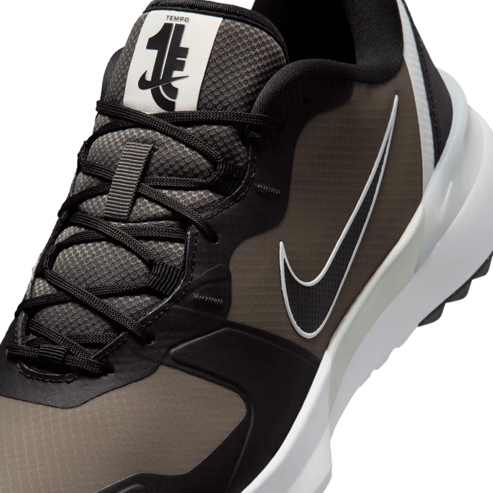 Nike Tempo G Waterproof Spikeless Shoes - Medium Ash/White/Black - Image 6