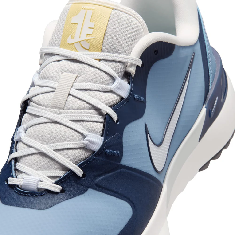 Nike Tempo G Waterproof Spikeless Shoes - Work Blue/Soft Yellow/Midnight Navy - Image 7