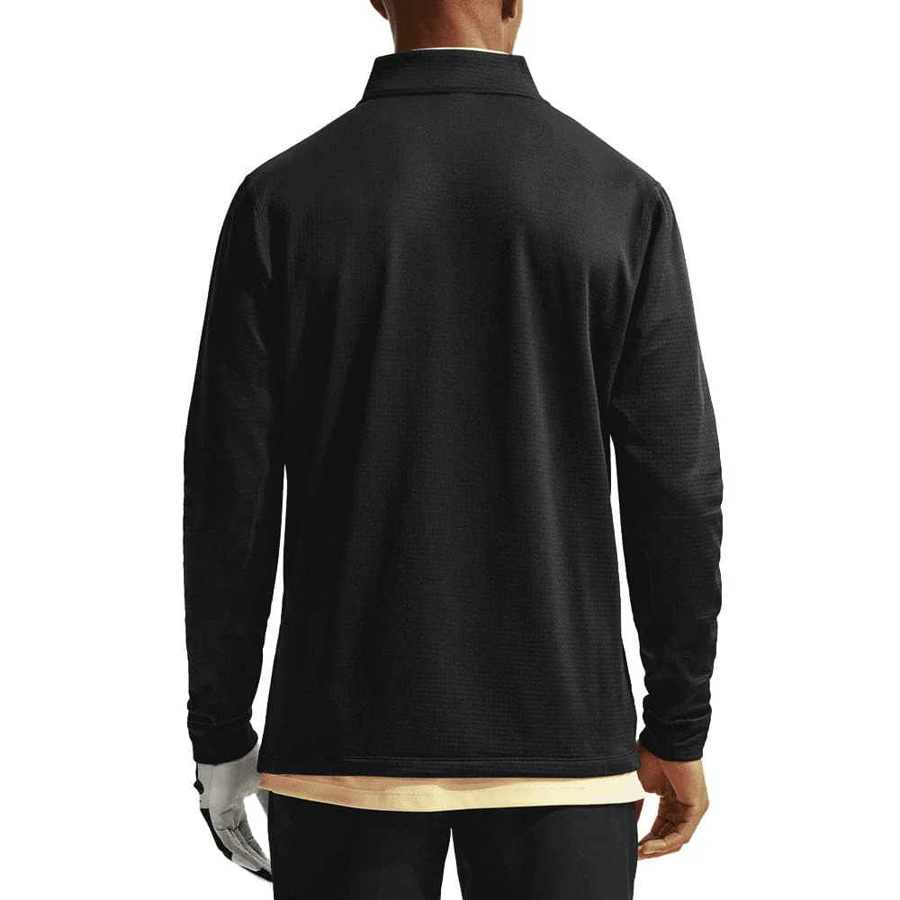 Nike Velocity Therma-Fit 1/2 Zip Pullover - Black/White - Image 2