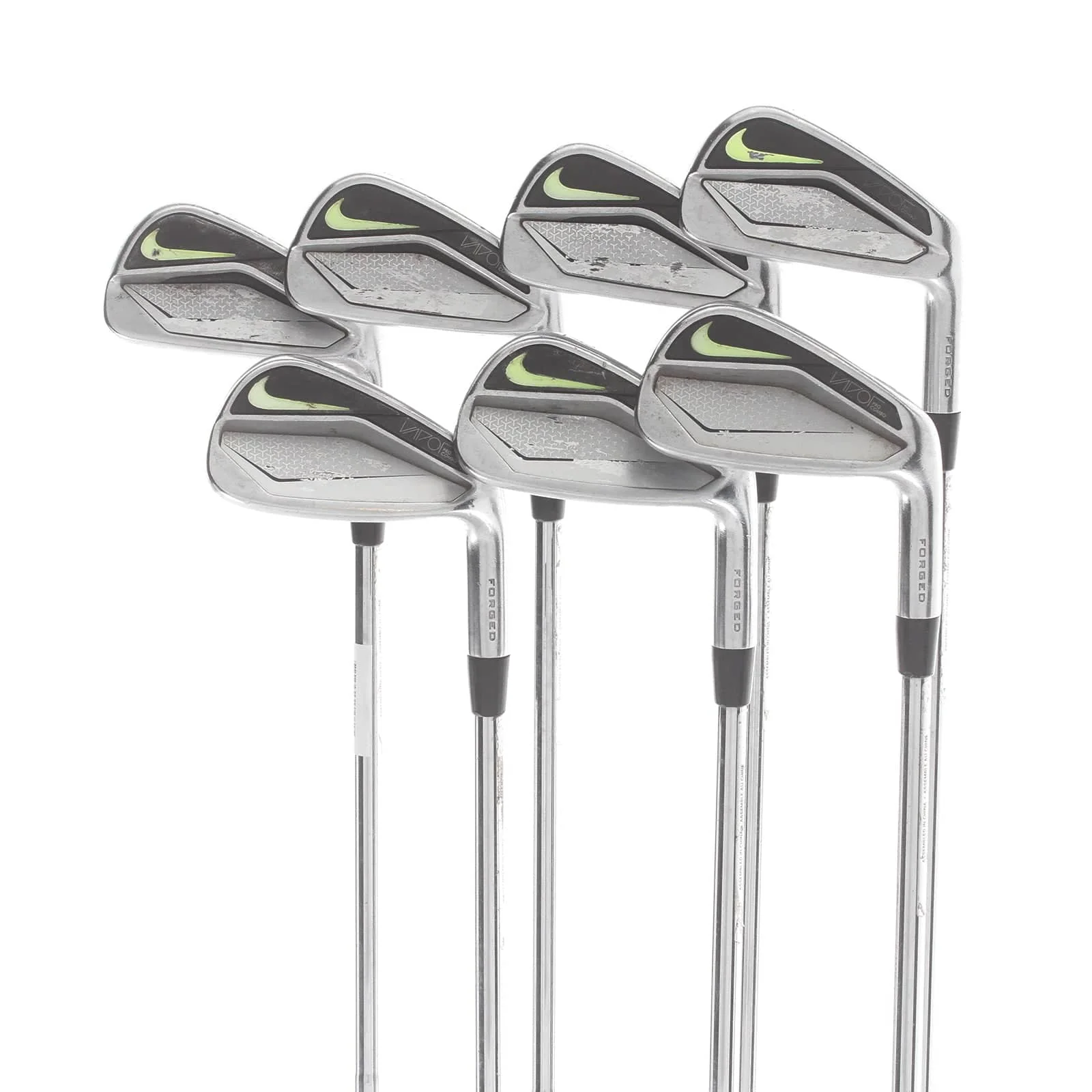 Nike Vapor Pro Combo Steel Mens Right Hand Irons 4-PW Stiff - Dynamic Gold Pro