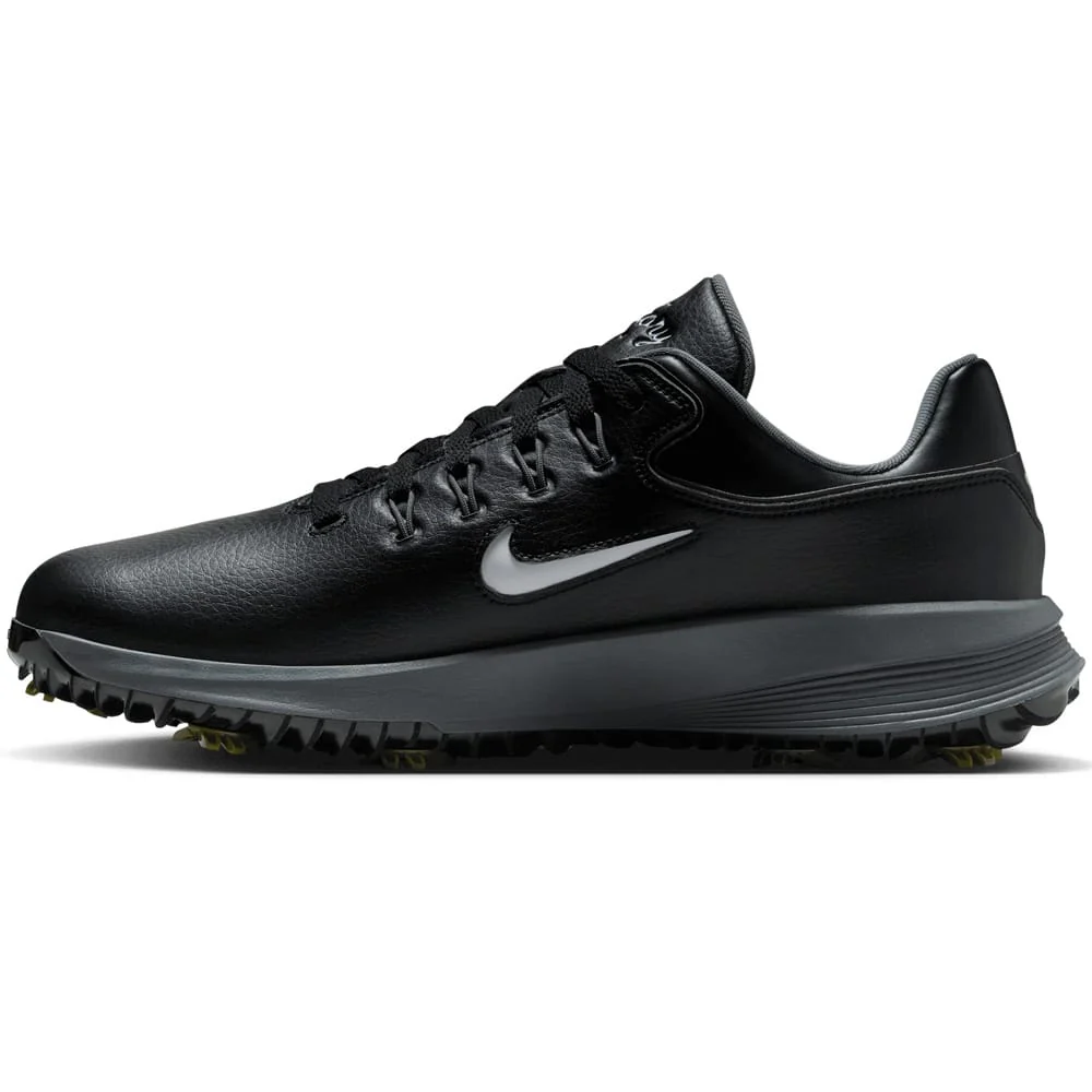 Nike Victory Pro 4 Spiked Waterproof Shoes - Black/White/Dusty Olive/Iron Grey - Image 3